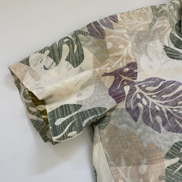 Vintage RJC‎ Hawaiian Camp Shirt Mens 2XL Surf Made in Hawaii USA Preppy - Picture 3 of 9